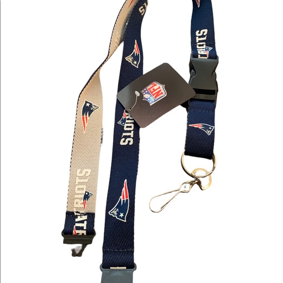 NFL Other - Patriots lanyard Official NFL Patriots lanyard New unisex Reversible patriots